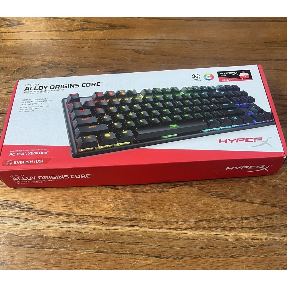 HyperX Alloy Origins Core TKL Mechanical Gaming Keyboard RGB